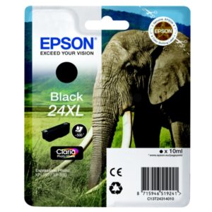 Original Epson C13T24314022 / 24XL Tintenpatrone schwarz