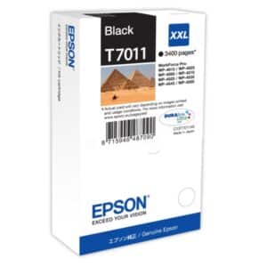 Original Epson C13T70114010 / T7011 Tintenpatrone schwarz