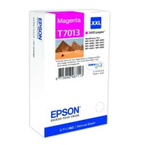 Original Epson C13T70134010 / T7013 Tintenpatrone magenta