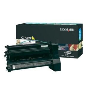 Original Lexmark C7720YX Toner gelb