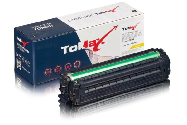 ToMax Premium kompatibel zu  Samsung CLT-Y504S/ELS / Y504S Toner Gelb