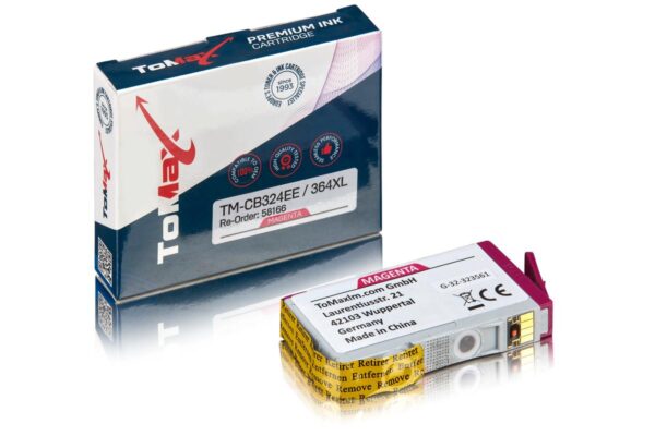 ToMax Premium kompatibel zu  HP CB324EE / 364XL Tintenpatrone Magenta