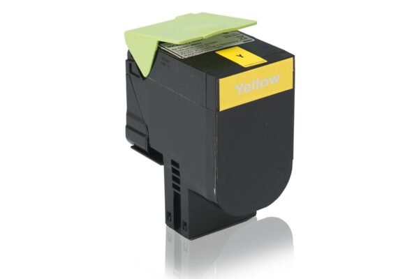 Kompatibel zu Lexmark 80C20Y0 / 802Y Tonerkartusche