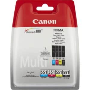 Original Canon 6509B008 / CLI551 Tintenpatrone MultiPack