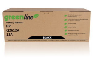 greenline kompatibel zu  HP Q 2612 A / 12A XL Tonerkartusche