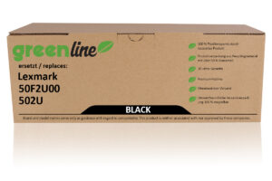 greenline kompatibel zu  Lexmark 50F2U00 / 502U Tonerkartusche