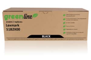 greenline kompatibel zu  Lexmark 51B2X00 Tonerkartusche