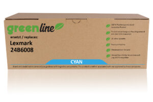 greenline kompatibel zu  Lexmark 24B6008 Tonerkartusche