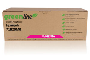 greenline kompatibel zu  Lexmark 71B20M0 Tonerkartusche