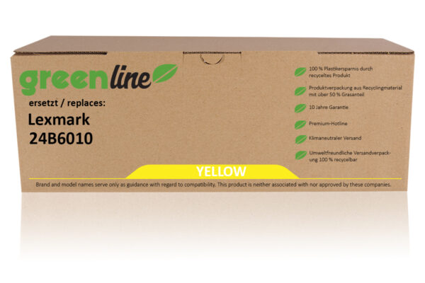 greenline kompatibel zu  Lexmark 24B6010 Tonerkartusche