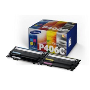 Original Samsung CLTP406CELS / C406 Toner MultiPack