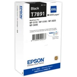 Original Epson C13T789140 / T7891XXL Tintenpatrone schwarz