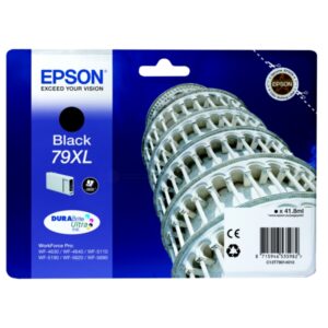 Original Epson C13T79014010 / 79XL Tintenpatrone schwarz