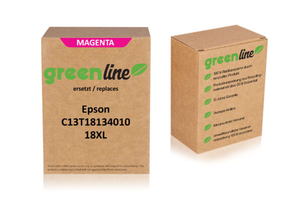 greenline kompatibel zu  Epson C 13 T 18134010 / 18XL Tintenpatrone