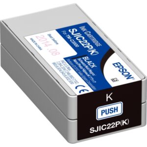 Original Epson C33S020601 / SJIC22P(K) Tintenpatrone schwarz