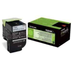 Original Lexmark 70C2HK0 / 702HK Toner schwarz