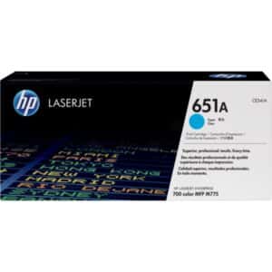 Original HP CE341A / 651A Toner cyan