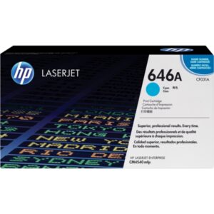 Original HP CF031A / 646A Toner cyan