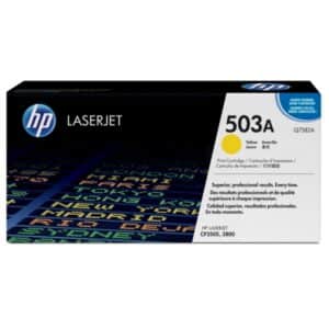 Original HP Q7582A / 503A Toner gelb