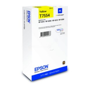 Original Epson C13T755440 / T7554 Tintenpatrone gelb