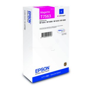 Original Epson C13T756340 / T7563 Tintenpatrone magenta