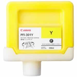 Original Canon 1489B001 / PFI301Y Tintenpatrone gelb