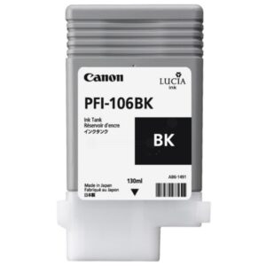 Original Canon 6621B001 / PFI106BK Tintenpatrone schwarz