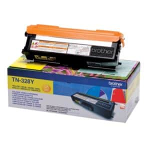 Original Brother TN328Y Toner gelb