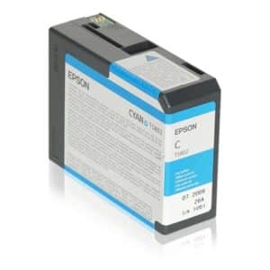 Original Epson C13T580200 / T5802 Tintenpatrone cyan