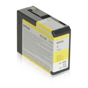 Original Epson C13T580400 / T5804 Tintenpatrone gelb