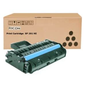 Original Ricoh 407254 / TYPESP201HE Toner schwarz