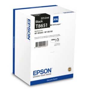 Original Epson C13T865140 / T8651 Tintenpatrone schwarz