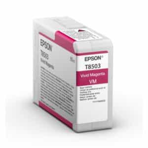 Original Epson C13T850300 / T8503 Tintenpatrone magenta