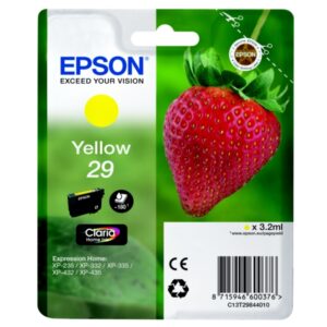 Original Epson C13T29844012 / 29 Tintenpatrone gelb