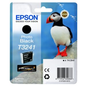 Original Epson C13T32414010 / T3241 Tintenpatrone schwarz