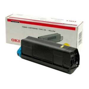 Original OKI 42127405 Toner gelb