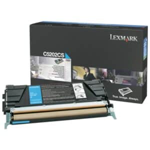 Original Lexmark C5202CS Toner cyan