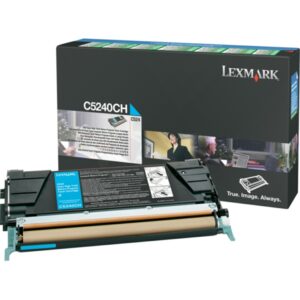 Original Lexmark C5240CH Toner cyan