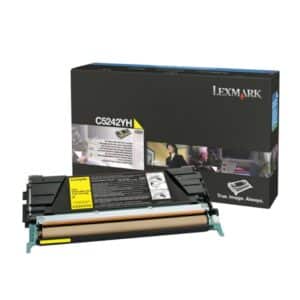 Original Lexmark C5242YH Toner gelb