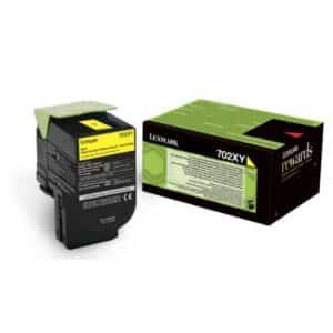 Original Lexmark 70C2XY0 / 702XY Toner gelb