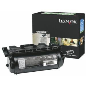 Original Lexmark 64004HE Toner schwarz