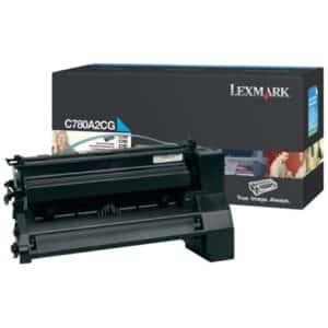 Original Lexmark C780A2CG Toner cyan