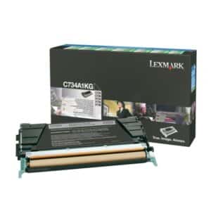 Original Lexmark C734A1KG Toner schwarz