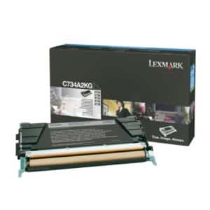 Original Lexmark C734A2YG Toner gelb