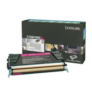 Original Lexmark C736H1MG Toner magenta