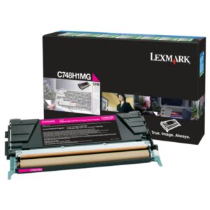 Original Lexmark C748H1MG Toner magenta