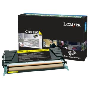 Original Lexmark C748H1YG Toner gelb