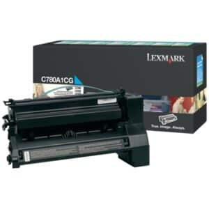 Original Lexmark C780A1CG Toner cyan