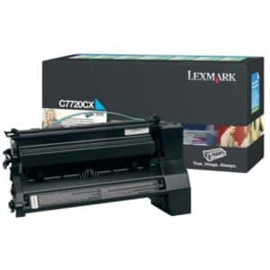 Original Lexmark C7720CX Toner cyan