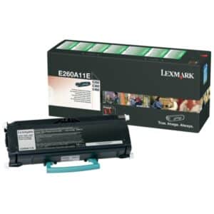 Original Lexmark E260A11E Toner schwarz